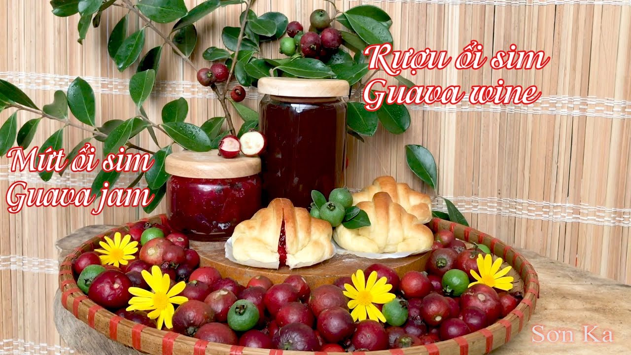 Món ngon từ trái ổi sim ngon ngất ngây